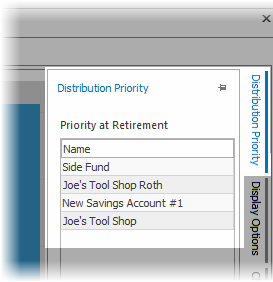 Quick Gap Accout distribution priority