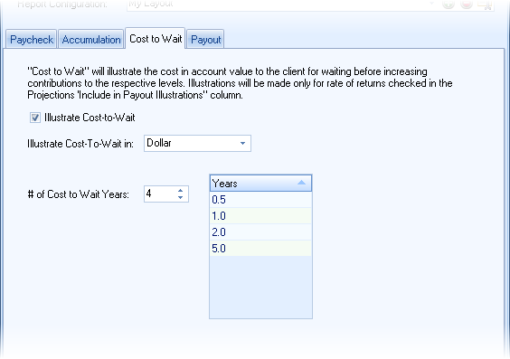 Batch Paycheck editor for cost to wait