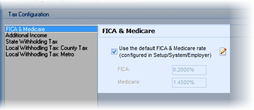 EmployerTaxFICAMedicare