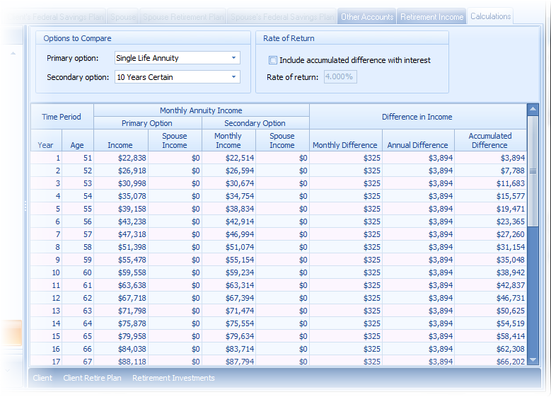 GACalc_DBOptionCostCompare