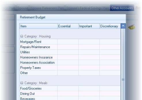 GapRetireBudget