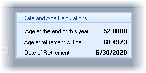 MAC Date and Ages Calculation