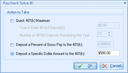 Paycheck Solve-It! by the dollar