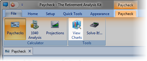 View Paycheck Chart