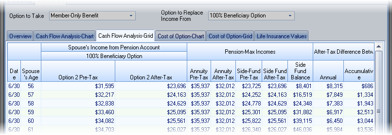 PmaxCalcCashFlowGrid