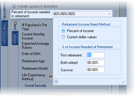 QuickGapClientSpouseIncomeNeeded