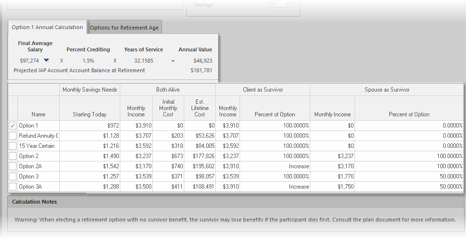 Defined Benefit Overview